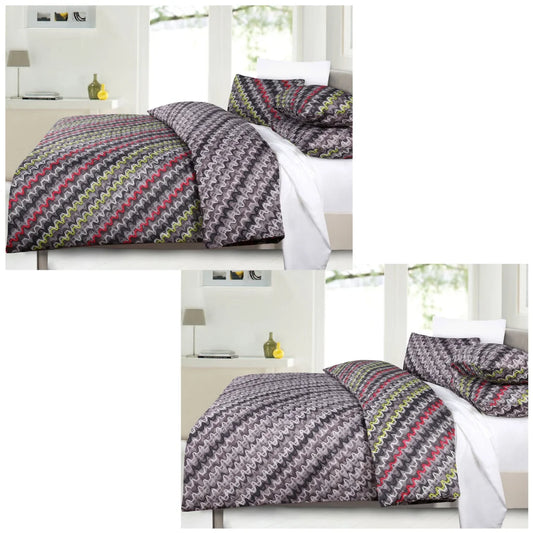 Quilt Cover Set Hoxton Mutated DNA Reversible - King - Home