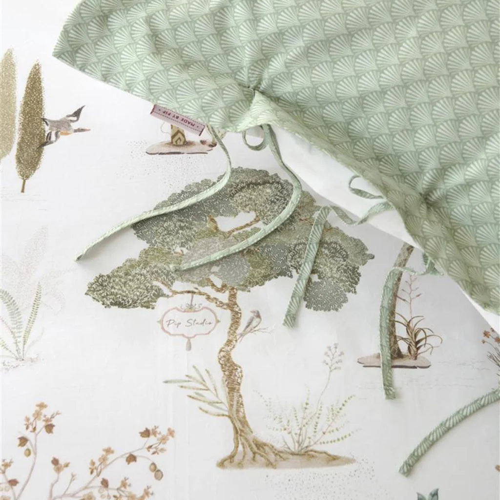 Quilt Cover Set King PIP Studio Giardini di Frutta White
