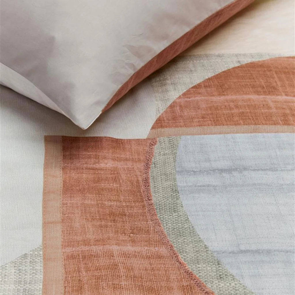 Quilt Cover Set King VTWonen Pale Colouring Natural Cotton