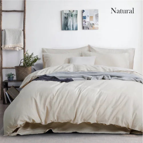 Quilt Cover Set Luxurious Cotton Queen