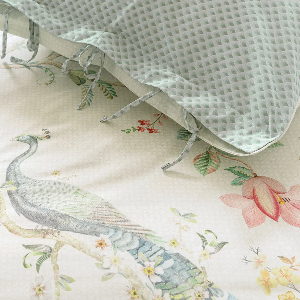 Quilt Cover Set PIP Studio Okinawa White - King - Home &