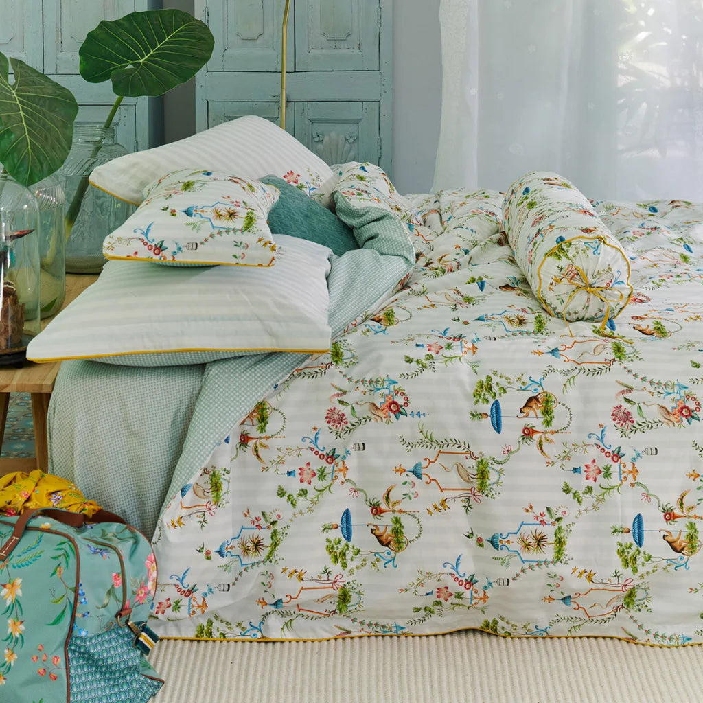 Quilt Cover Set PIP Studio Singerie White Cotton - Double