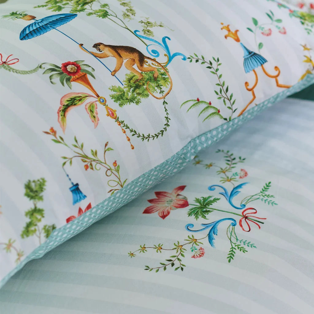 Quilt Cover Set PIP Studio Singerie White Cotton - Queen