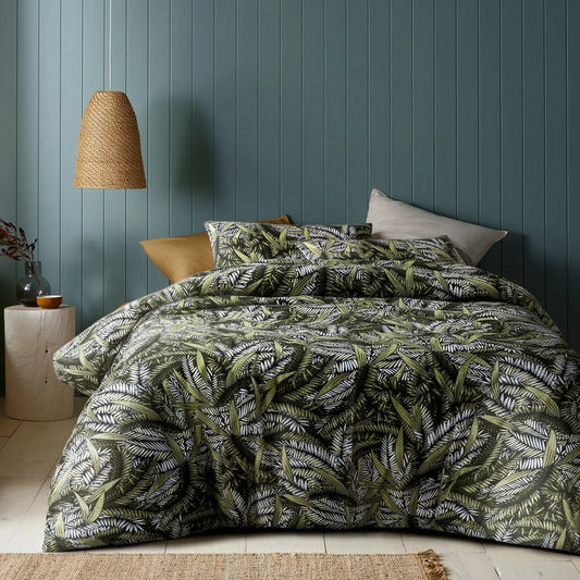 Quilt Cover Set Queen Accessorize Styx Washed Cotton