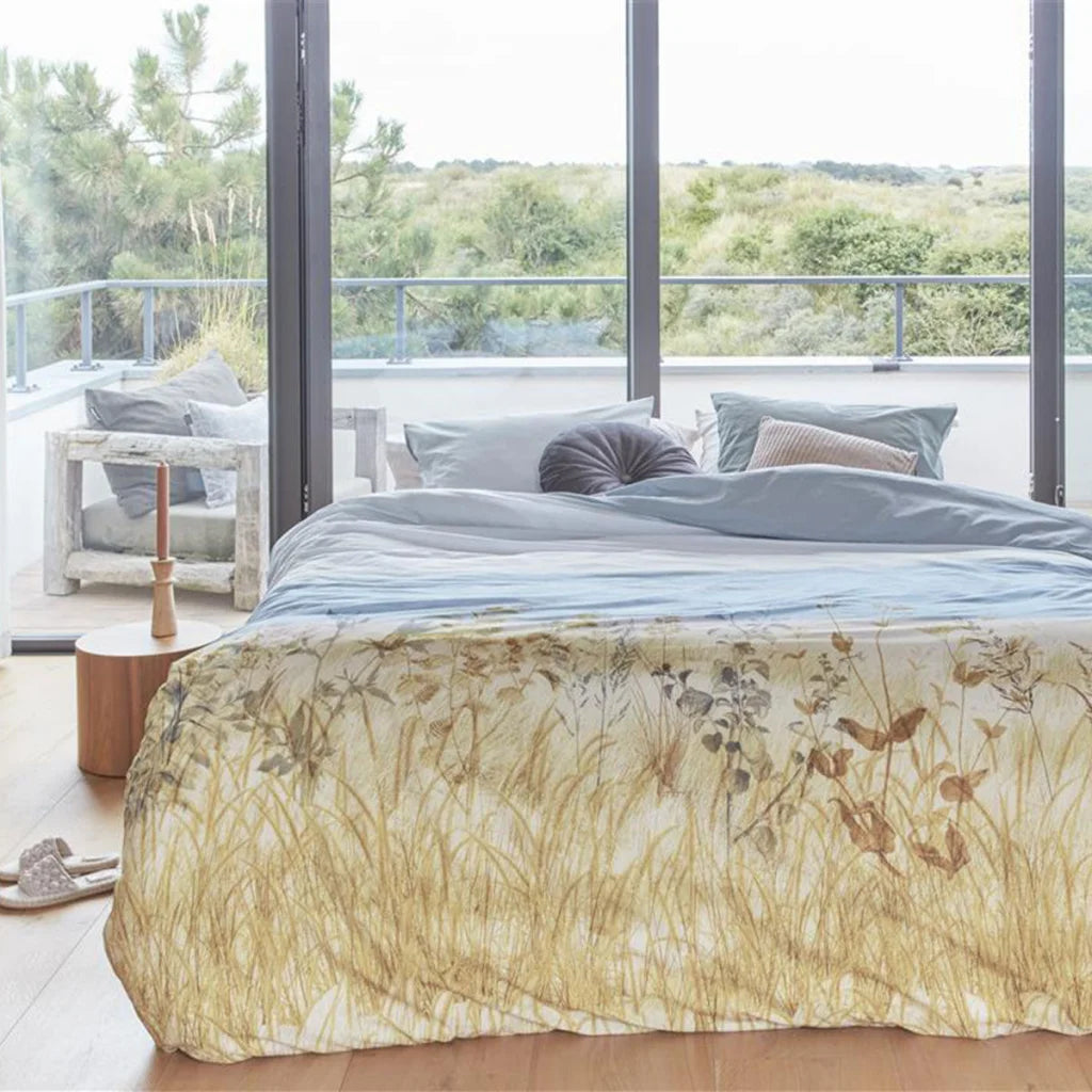 Quilt Cover Set Queen Bedding House Dunes Natural Cotton