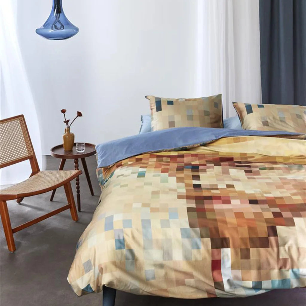 Quilt Cover Set Queen Bedding House Homage Multi Cotton