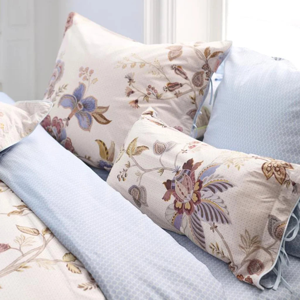 Quilt Cover Set Queen PIP Studio Cece Fiore White Cotton