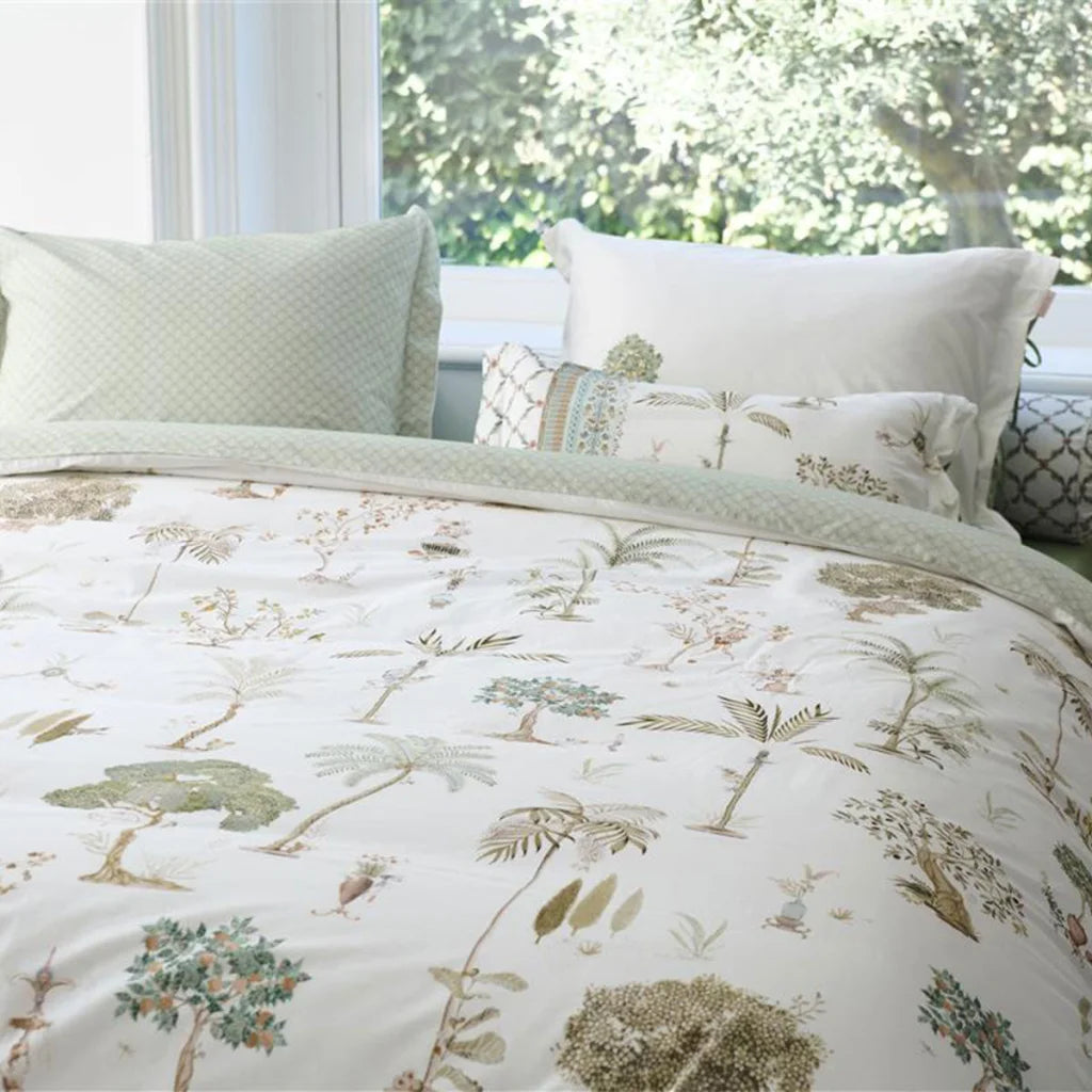 Quilt Cover Set Queen PIP Studio Giardini di Frutta White