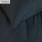 Quilt Cover Set Queen VTWonen Earth Dark Blue - Home &