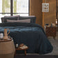 Quilt Cover Set Queen VTWonen Earth Dark Blue - Home &
