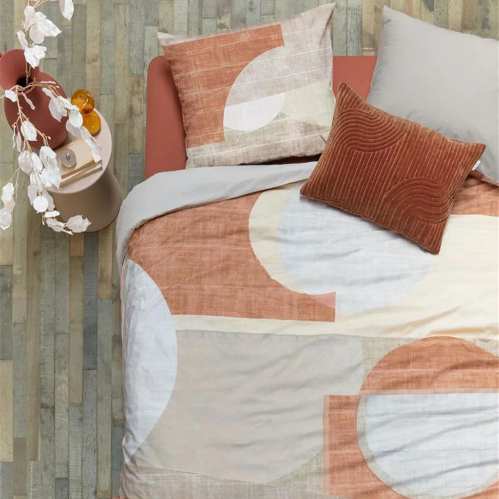 Quilt Cover Set Queen VTWonen Pale Colouring Natural Cotton