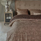Quilt Cover Set Riviera Maison Croco Brown Cotton - King