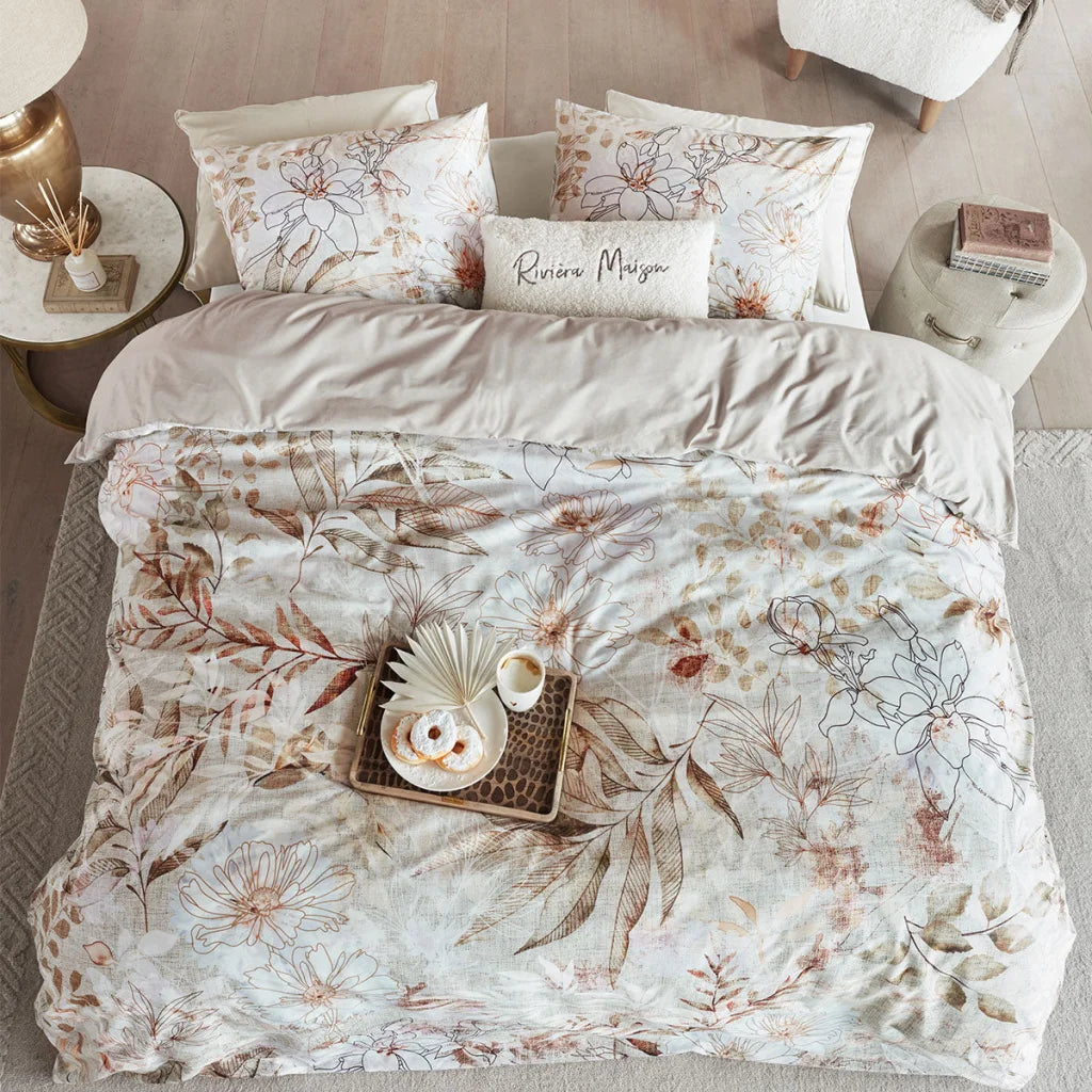 Quilt Cover Set Riviera Maison Everlasting Natural Cotton