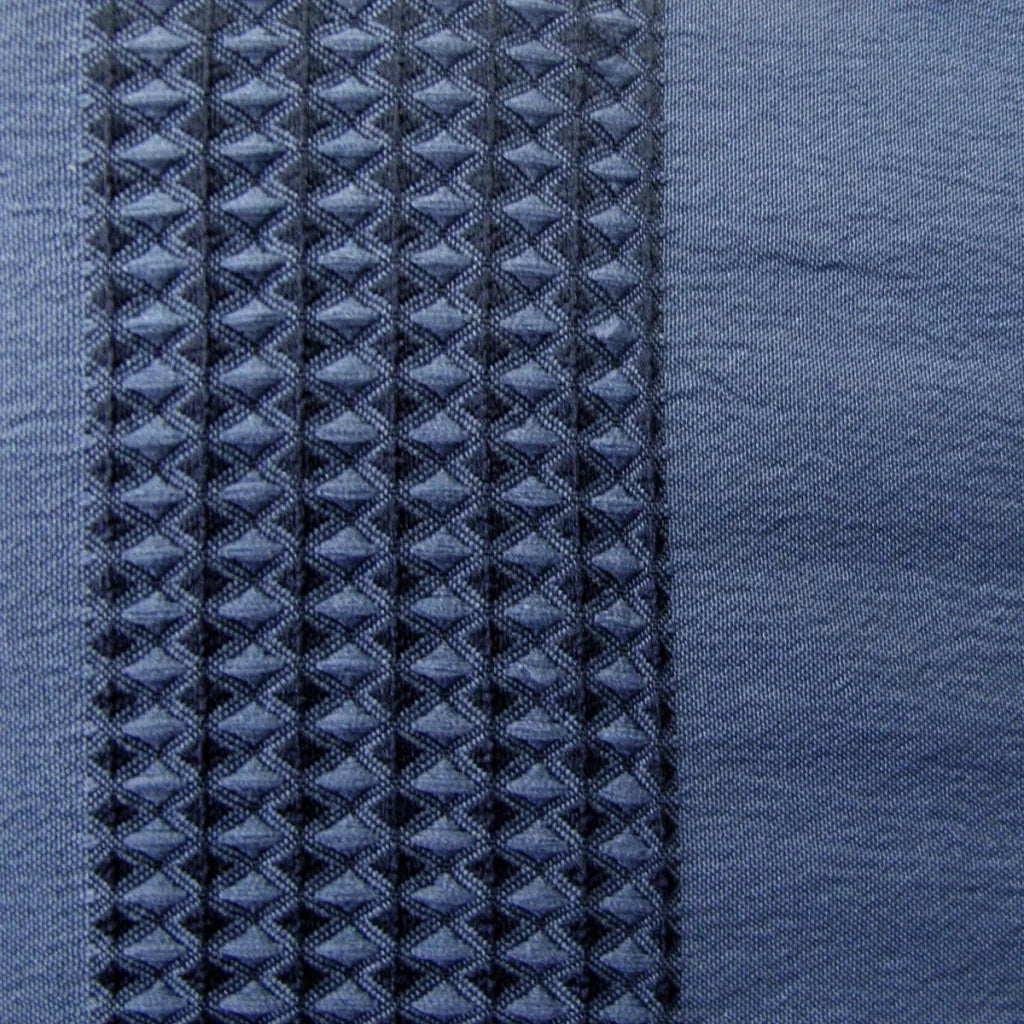 Quilt Cover Set Seersucker Lisbon Indigo Queen - Ardor