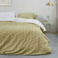 Quilt Cover Set VTWonen Striped Hearts Yellow Cotton - King