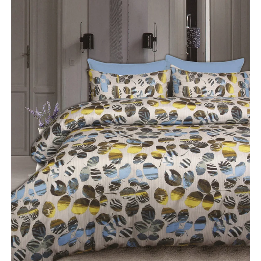 Quilt Cover Set Westwood Printed Foliage - King - Home &