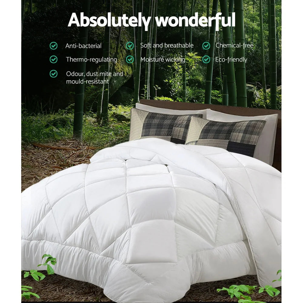 Quilt Duvet Cover Bedding Bamboo Microfiber Microfibre