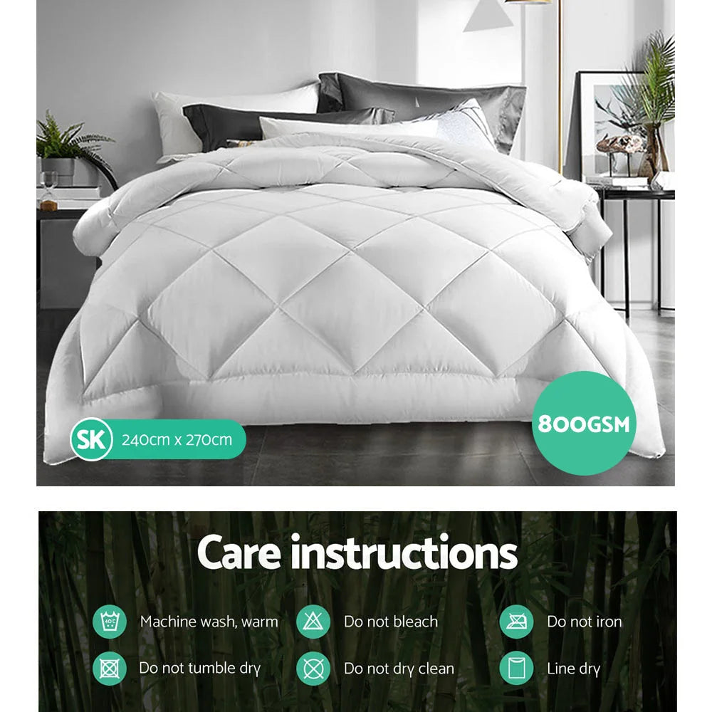 Quilt Duvet Cover Bedding Microfiber Microfibre Bamboo