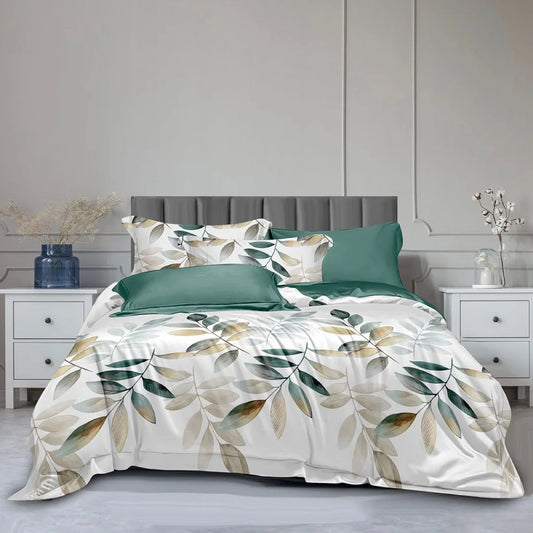 Quilt/Duvet Cover Set Autumn Queen Size - Home & Garden