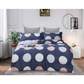 Quilt/Duvet Cover Set Circles Super King Size - Home &