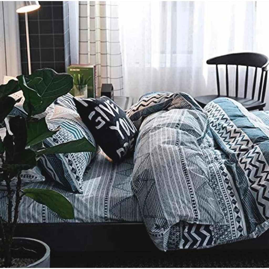Quilt/Duvet Cover Set Dennings Queen Size - Home & Garden