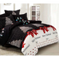 Quilt/Duvet Cover Set Merry Christmas Double Size - Home &
