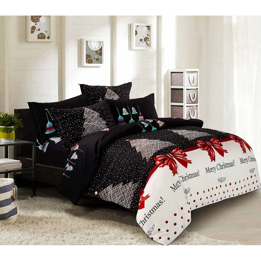Quilt/Duvet Cover Set Merry Christmas Super King Size