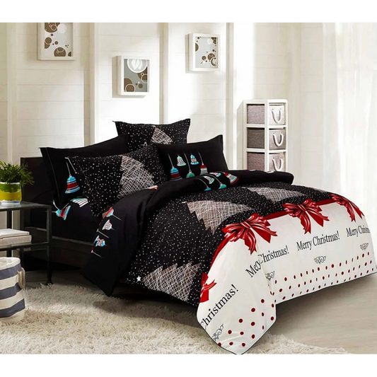 Quilt/Duvet Cover Set Merry Christmas Super King Size