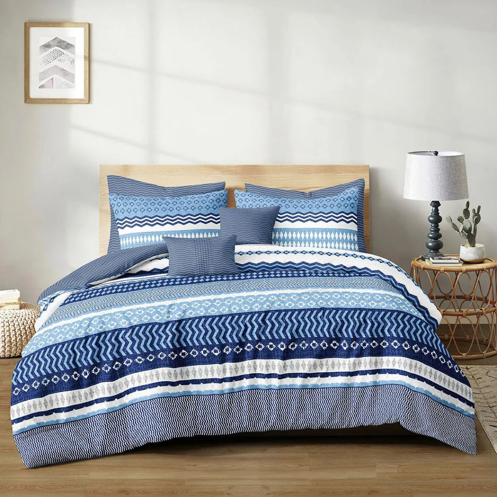 Quilt/Duvet Cover Set Olsen Queen Size - Home & Garden