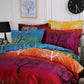 Quilt/Duvet Cover Set Rainbow Tree King Size Bed - Home &