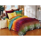Quilt/Duvet Cover Set Rainbow Tree King Size Bed - Home &