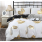 Quilt/Duvet Cover Set Reversible Design Super King Size Bed