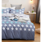 Quilt/Duvet Cover Set Stars Super King Size - Home & Garden