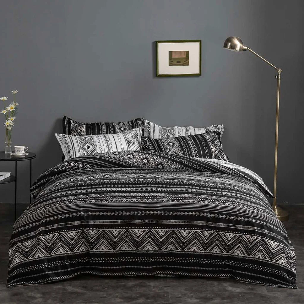 Quilt/Duvet Cover Set Tugo Reversible King Size - Home &