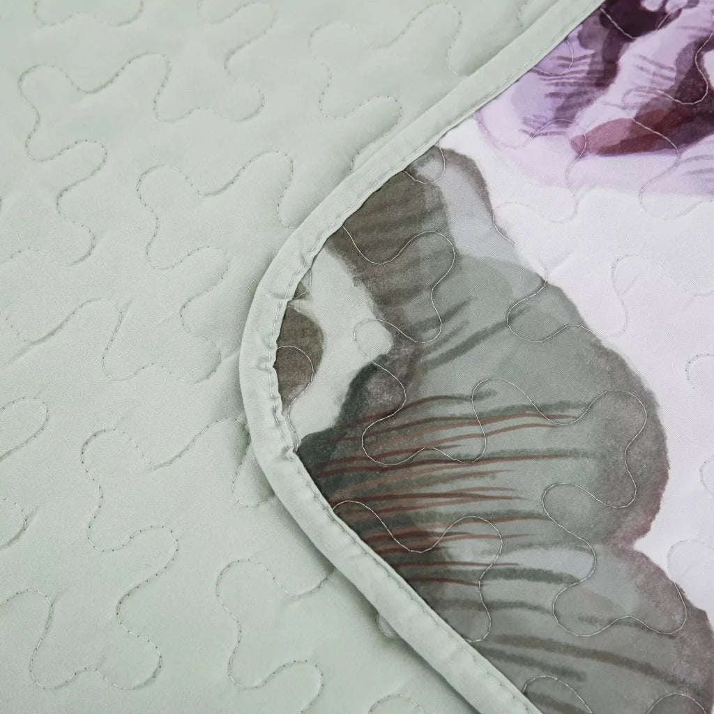 Quilted Bedspread & Pillowcases Set - Deluxe Infuse