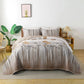 Quilted Bedspread & Pillowcases Set - Kaleidoscope Vibrant