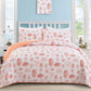 Quilted Bedspread & Pillowcases Set - Sleek Contemporary
