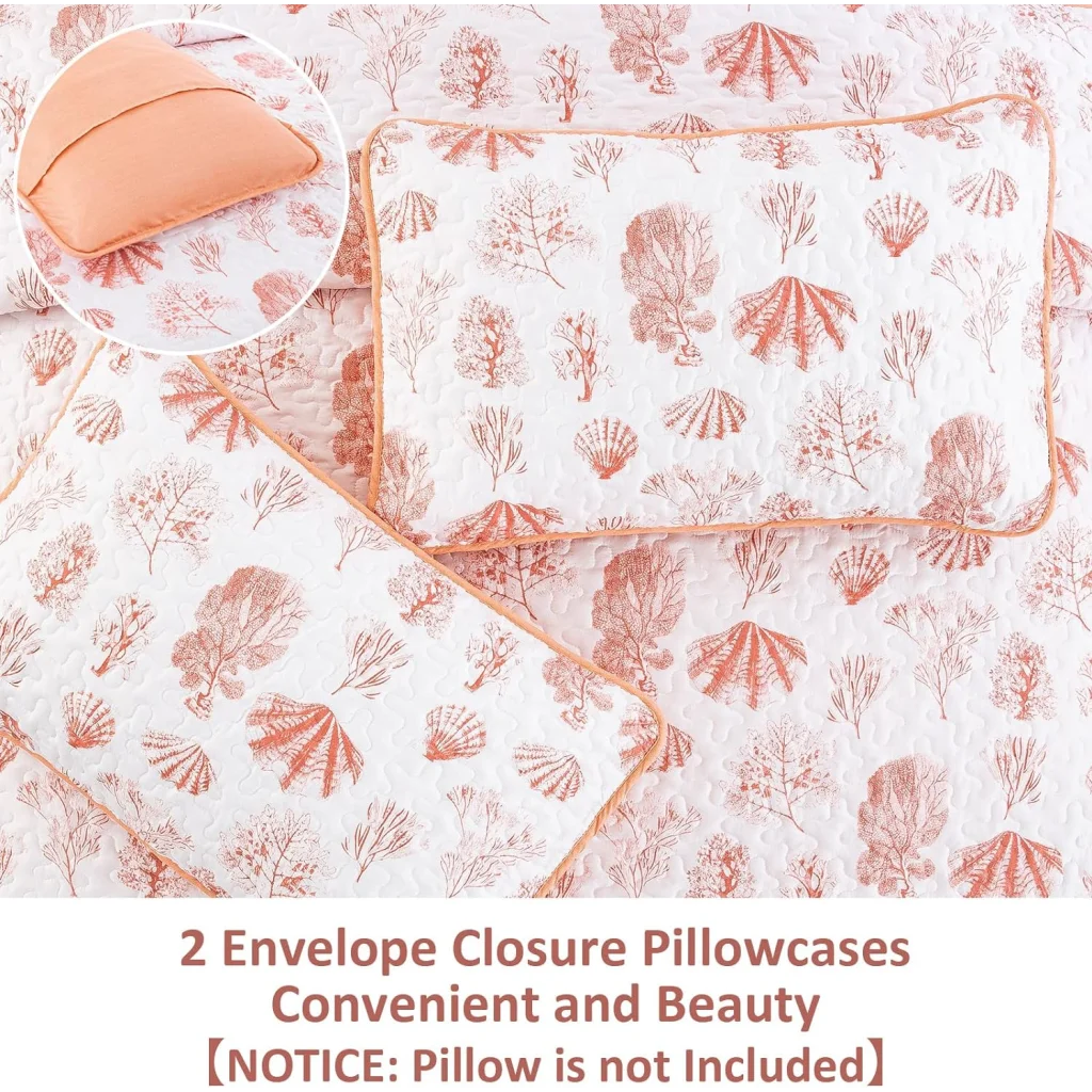 Quilted Bedspread & Pillowcases Set - Sleek Contemporary