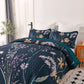 Quilted Coverlet and Pillowcases Set abstract unique artistic queen