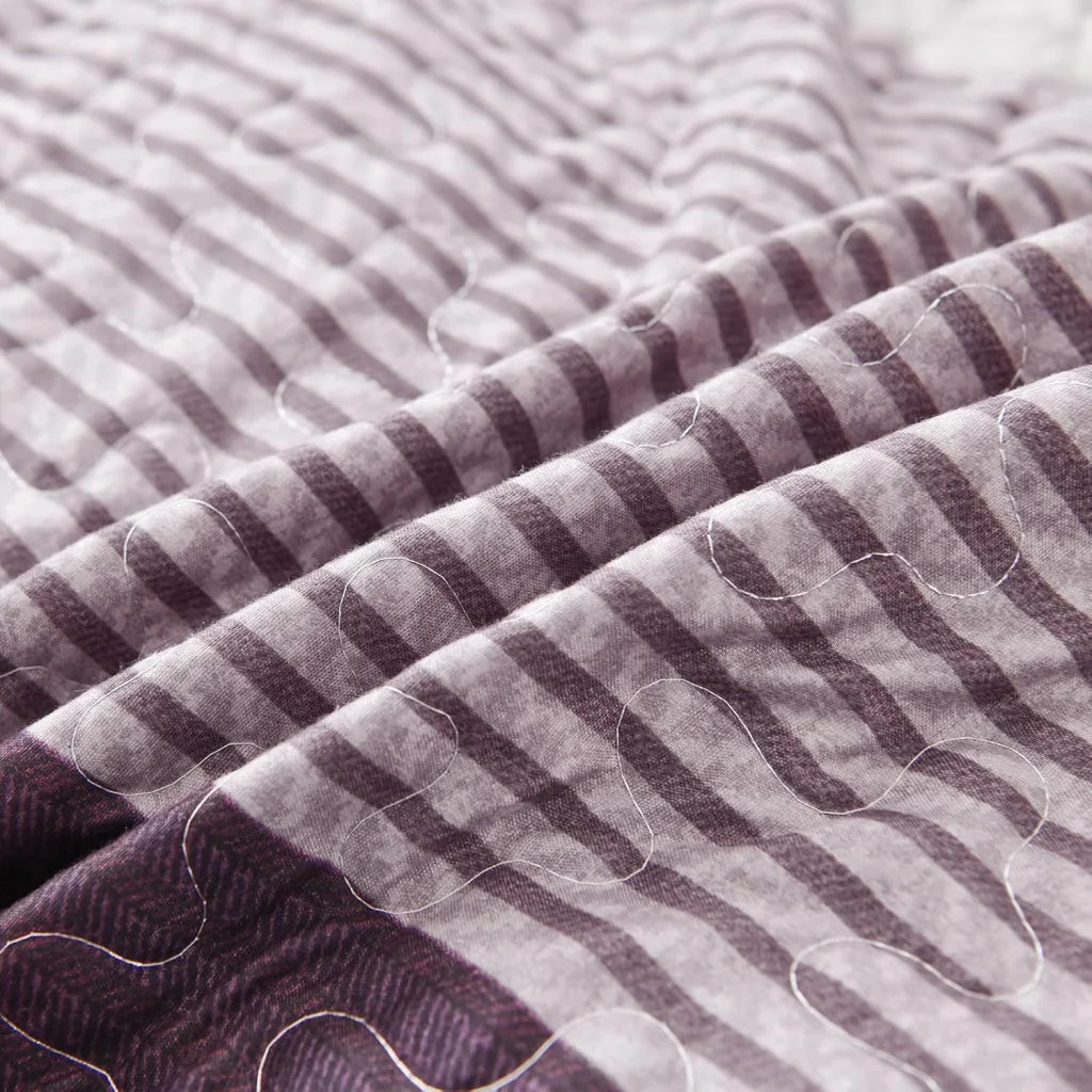 Quilted Coverlet & Pillowcases Set - Radiant Brighten