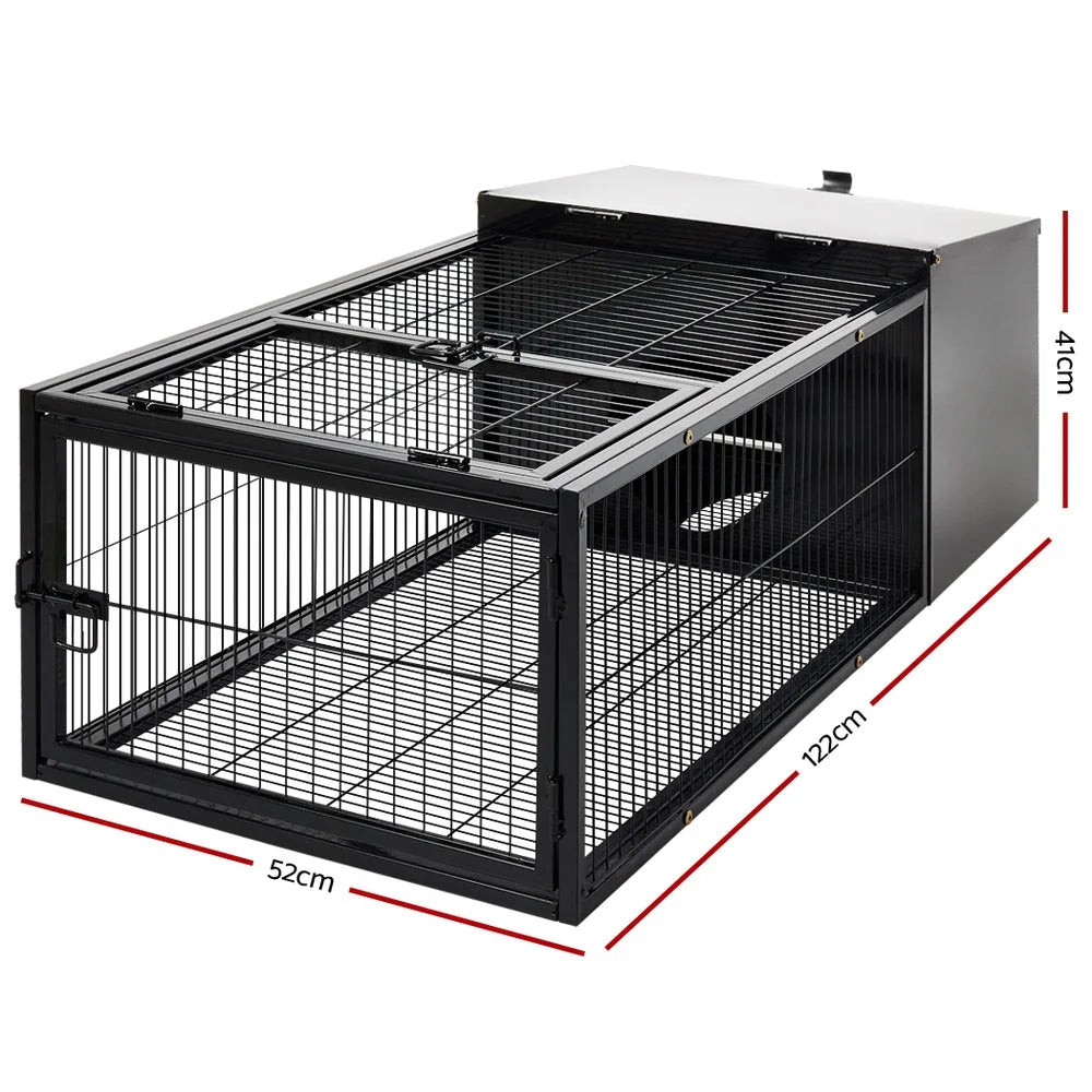 Rabbit Cage Hutch Indoor Outdoor Hamster Enclosure Pet