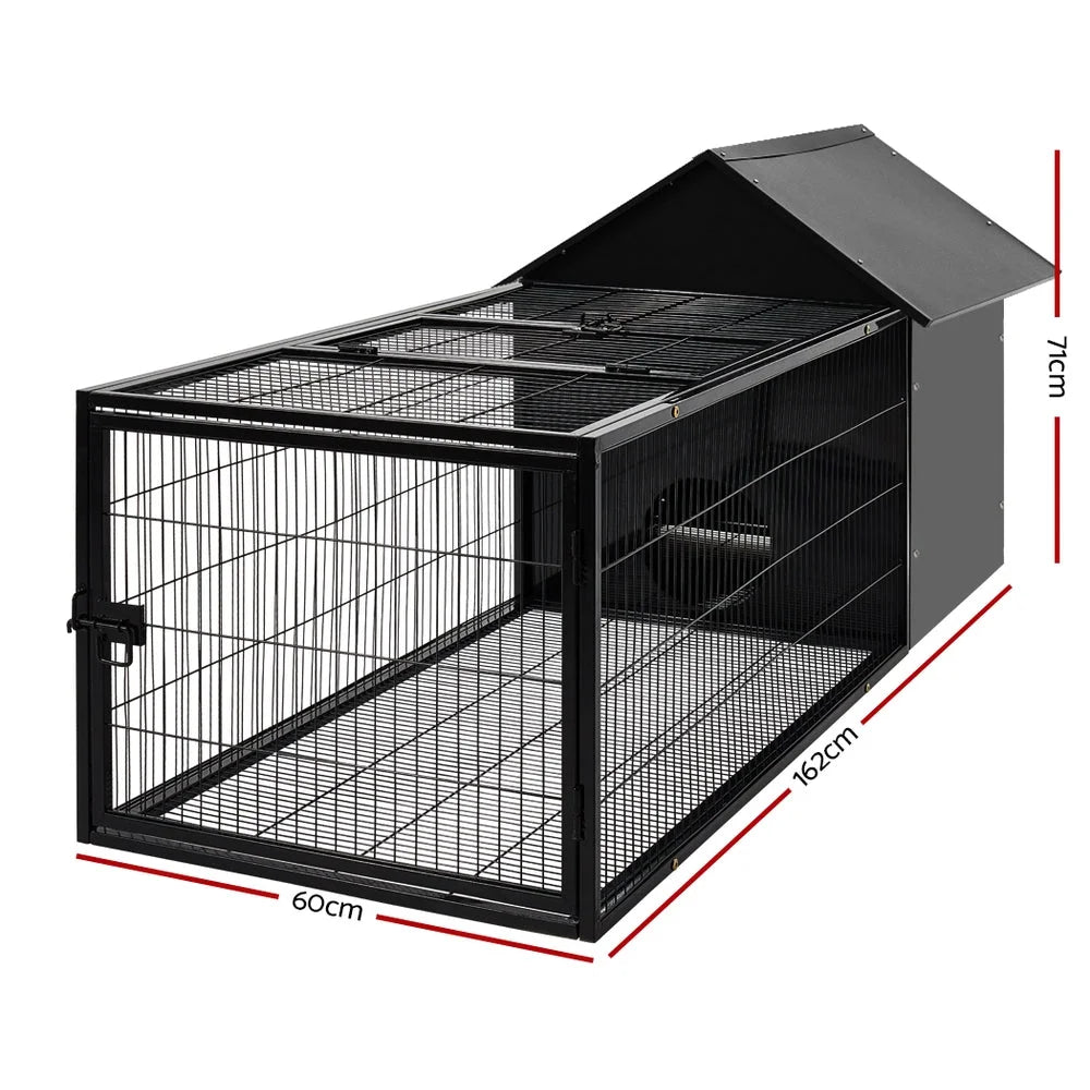 Rabbit Cage Hutch Indoor Outdoor Hamster Enclosure Pet
