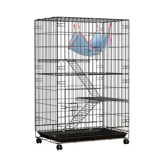 Rabbit Cage Indoor Guinea Pig Ferret 100cm Hutch 3 Level