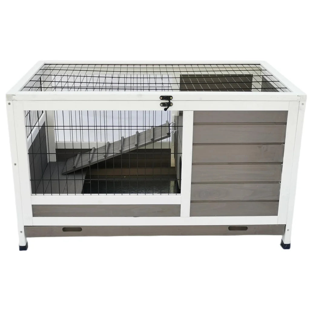 Rabbit Hutch Cat House Cage Guinea Pig Ferret Cage - Pet