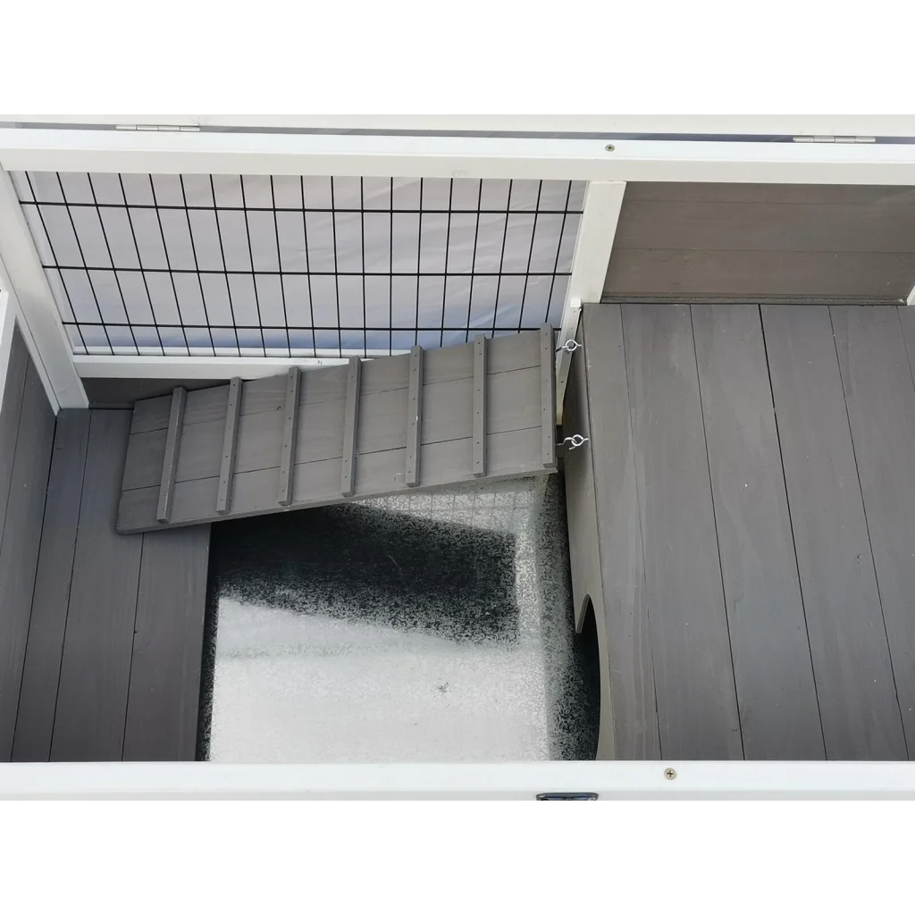 Rabbit Hutch Cat House Cage Guinea Pig Ferret Cage - Pet