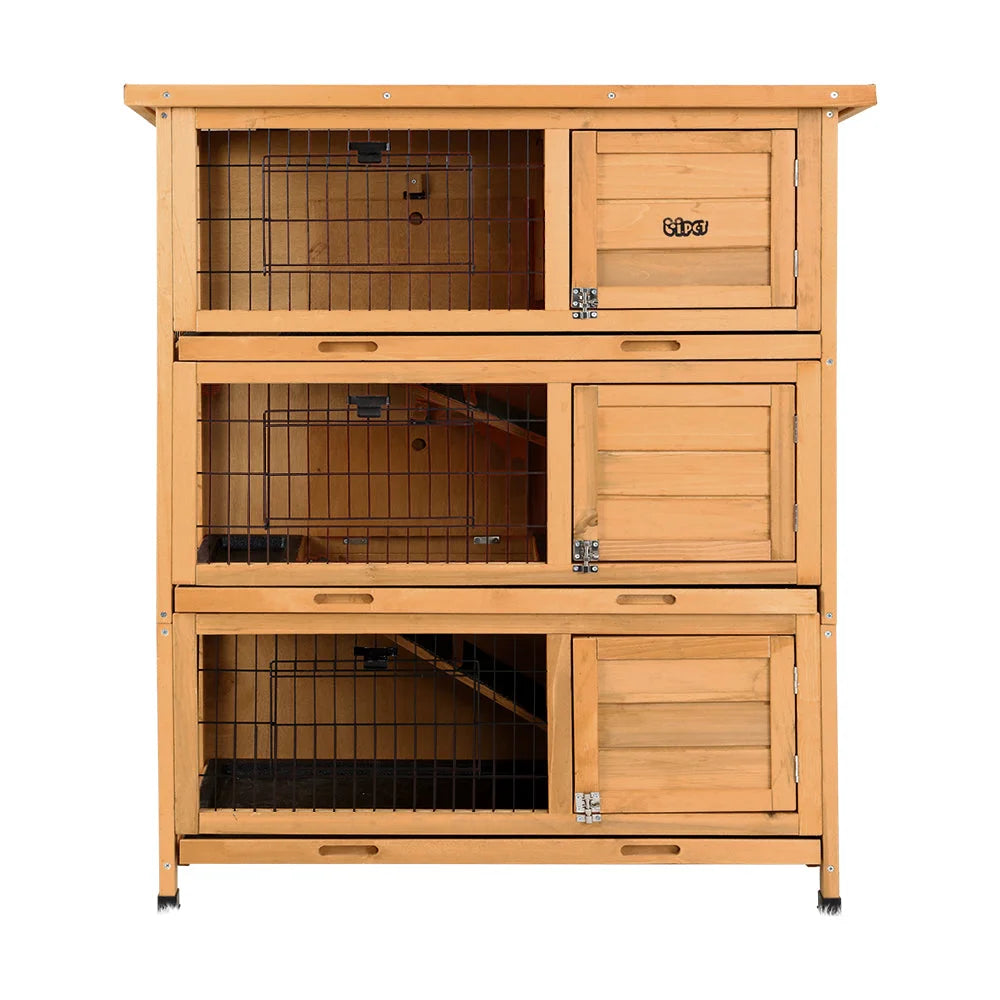 Rabbit Hutch Hutches Large Metal Run Wooden Cage Outdoor