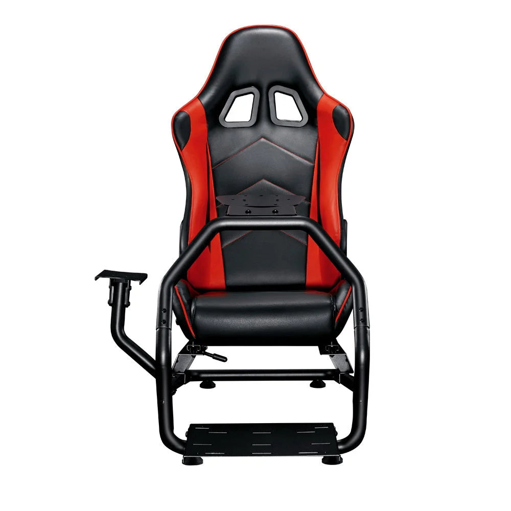 Gaming chair with mesh backrest and caster base