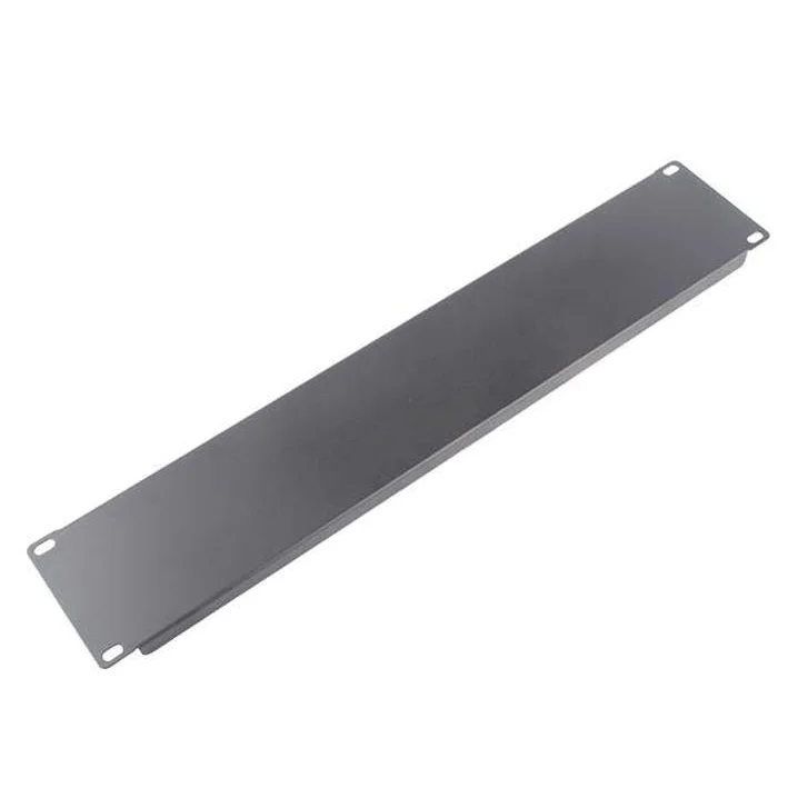 Rack Mountable Blanking Panel LDR 2U 19’’ - Black Metal