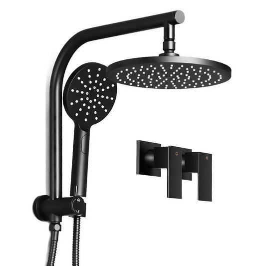 Rain Shower Head Taps 9 Round Handheld High