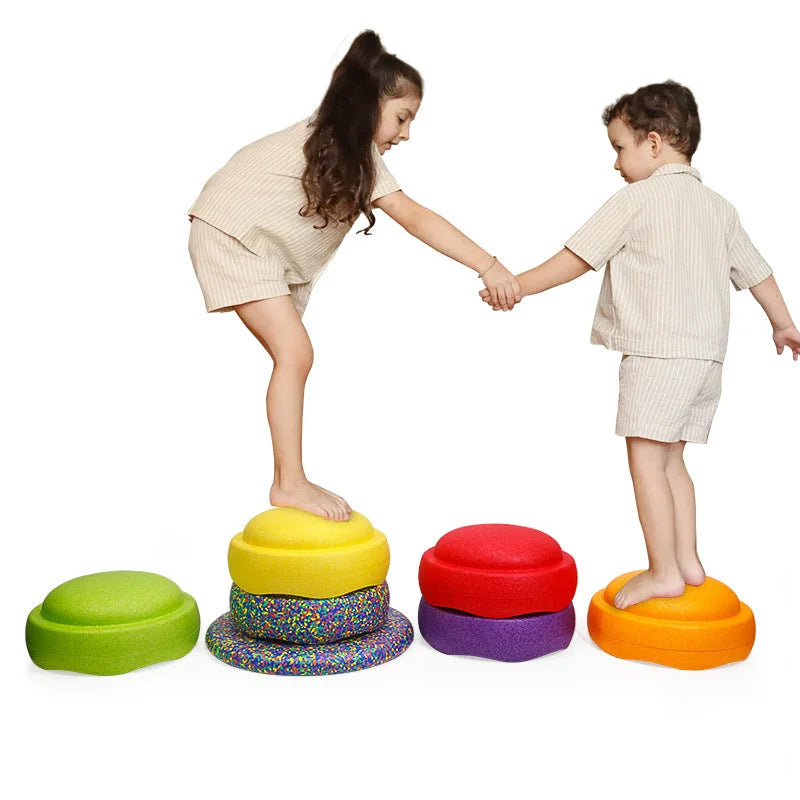 Rainbow Balance Stepping Stone - Sensory Training Toy